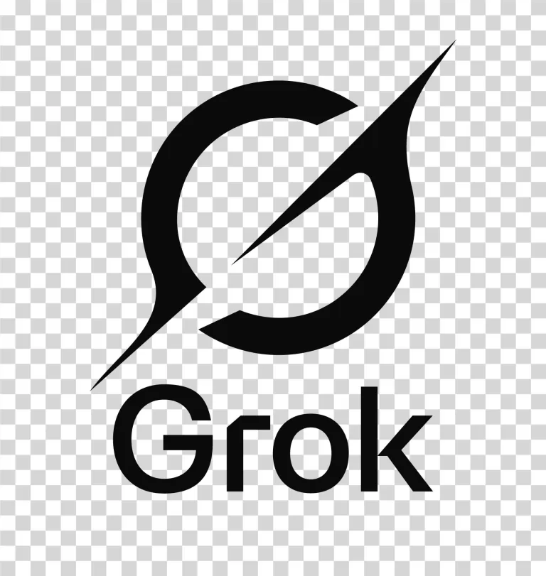 Grok logo xai futuristic ai 768x811